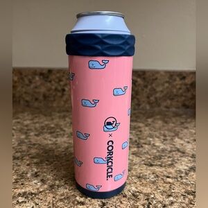 Corkcicle NEW Slim Vineyard Vines Arctican Koozie